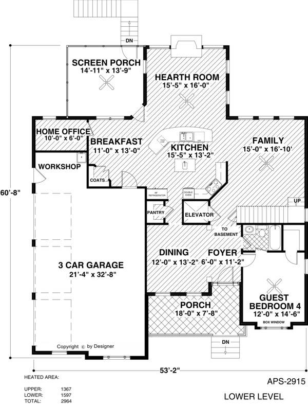 Lower Level Floorplan